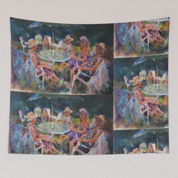 Item preview, Garden Party - Ladies In Hats designed and sold by Ballet Dance-Artist.