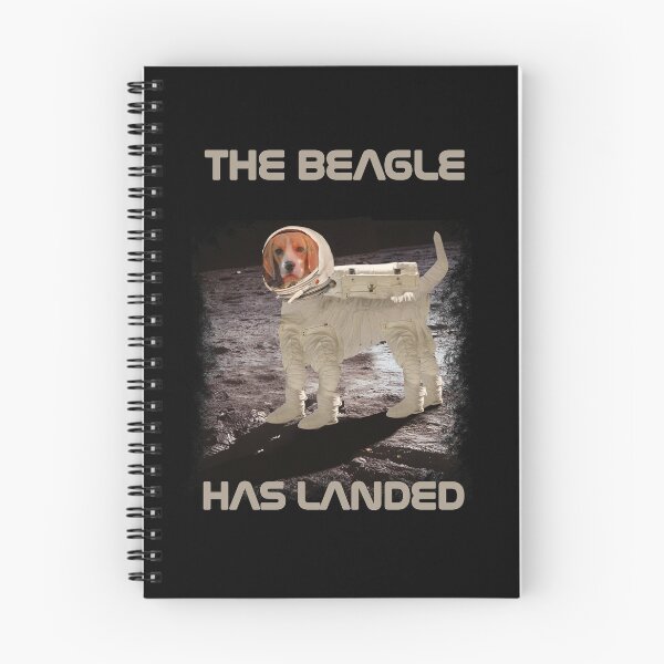 Item preview, Funny Beagle Moon Landing The Beagle Has Landed For Beagle owners and space enthusiasts designed and sold by Shoppy  Vista.