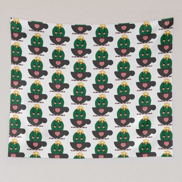 Item preview, Happy Baby Cactus In Pot designed and sold by infinitunes.
