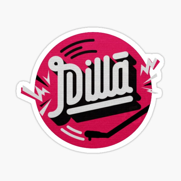 J Dilla Vinyl Sticker