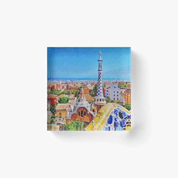Item preview, Barcelona, Parc Guell  designed and sold by AM FineArtPrints.