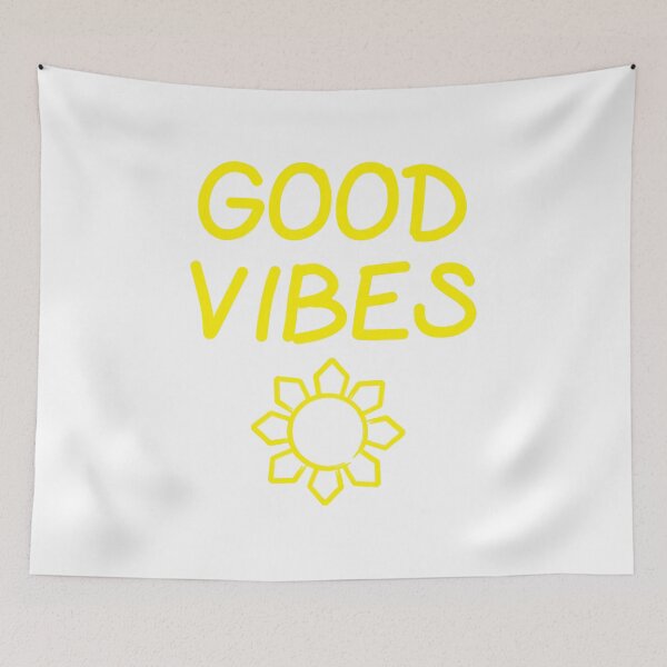 Item preview, Good Vibes Yellow by AiReal Apparel designed and sold by airealapparel.