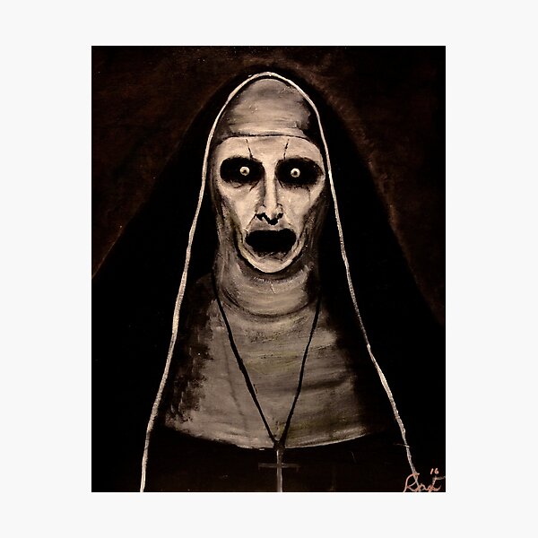 Demonic Sister Valak Photographic Print