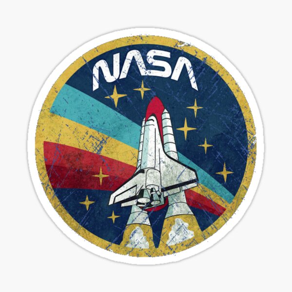 Nasa Vintage Sticker