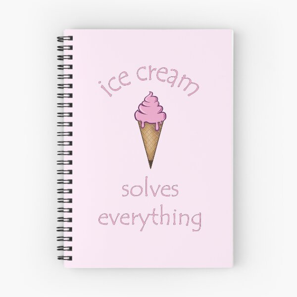Item preview, Pink ice cream solves everything designed and sold by mimsyx.