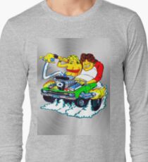 fwc 0069 tatoo dämon schädel Langarmshirt