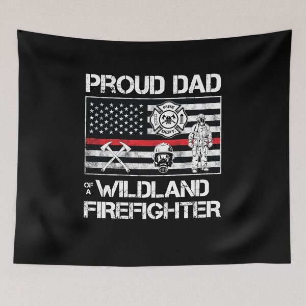 Item preview, Wildland Firefighter Hero Thin Red Line Smokejumper Gift designed and sold by Basti09.