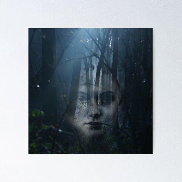 Item preview, Portrait in the forest designed and sold by jsebouvi.