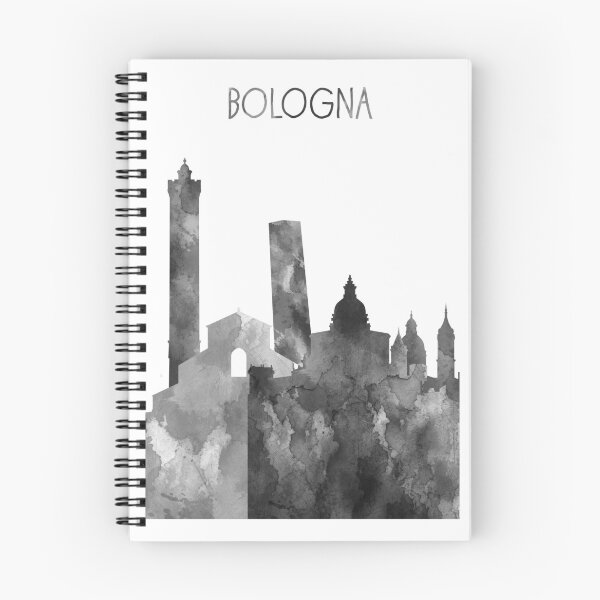 Item preview, Bologna, Bologna skyline,  watercolor Bologna designed and sold by Rosaliartbook.