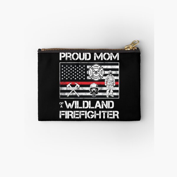Item preview, Wildland Firefighter Mom Thin Red Line Smokejumper  designed and sold by Basti09.