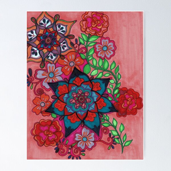 Item preview, Festive Floral designed and sold by BearTree.