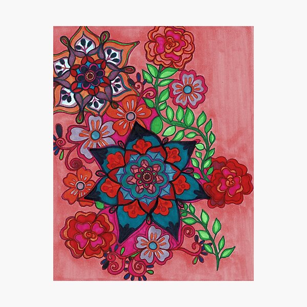 Item preview, Festive Floral designed and sold by BearTree.