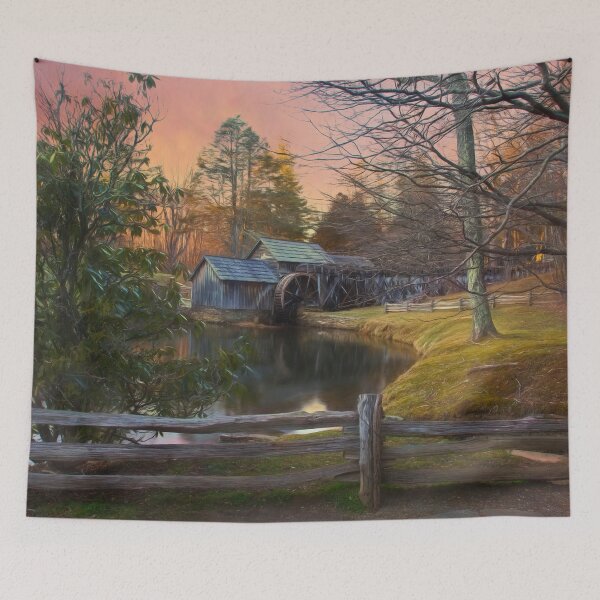 Item preview, Mabry Mill at Sunrise designed and sold by AJackson.