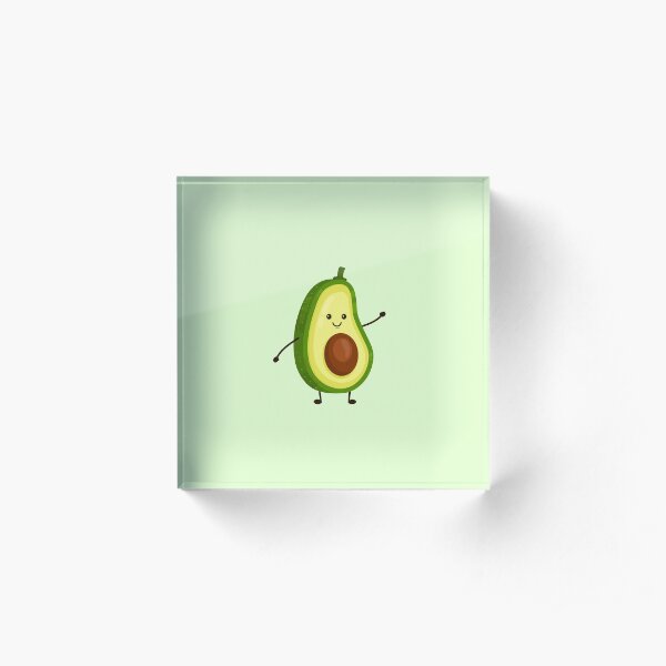 Avocado Acrylic Block