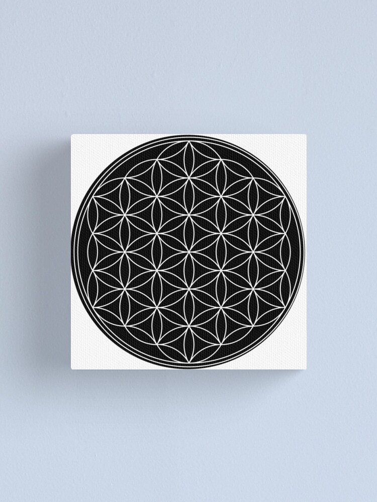Alternate view of Flower of Life Canvas Print