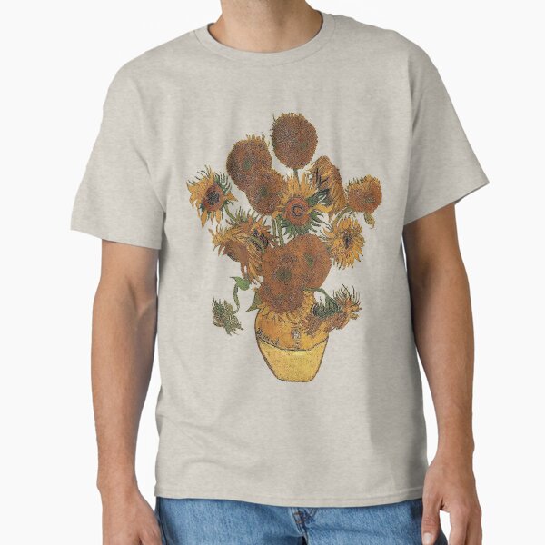 Item preview, Van Gogh Sun Flowers Grunge designed and sold by DesignsByDebQ.