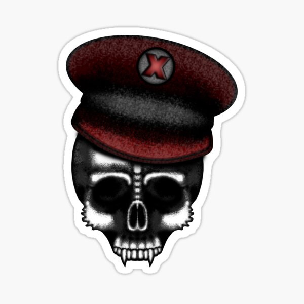 Errorface Skull General Sticker