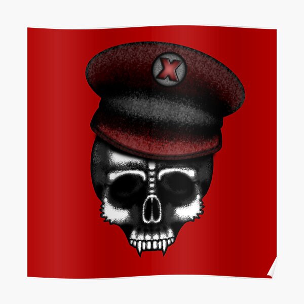 Errorface Skull General Poster