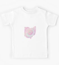 Colorful Ohio Mandala Kids Tee