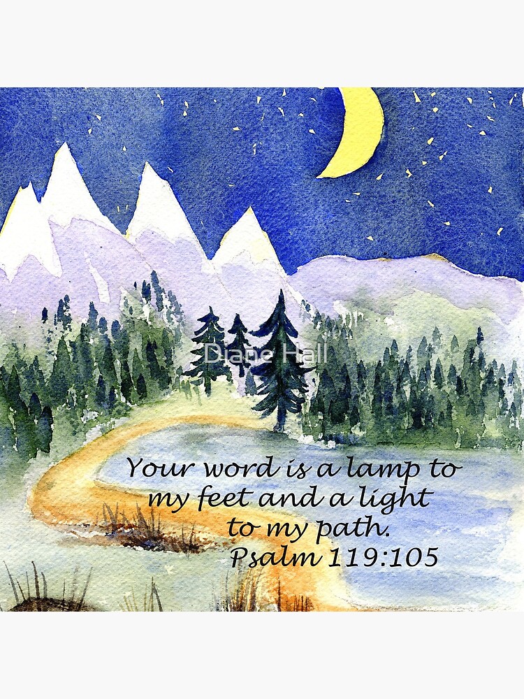 Guidance, Psalm 119:105 by DianeHall