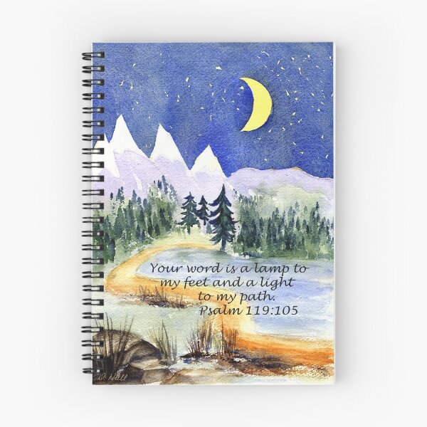 Item preview, Guidance, Psalm 119:105 designed and sold by Diane Hall Watercolors.