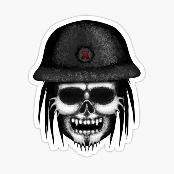 Errorface Skull Trooper Sticker