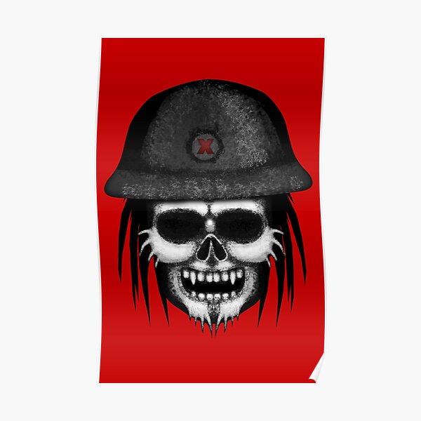 Errorface Skull Trooper Poster
