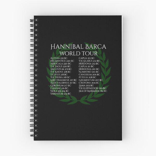 Item preview, Hannibal Barca World Tour designed and sold by Styrman.