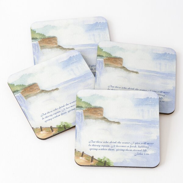 Item preview, Living Water: John 4:14 designed and sold by Diane Hall Watercolors.