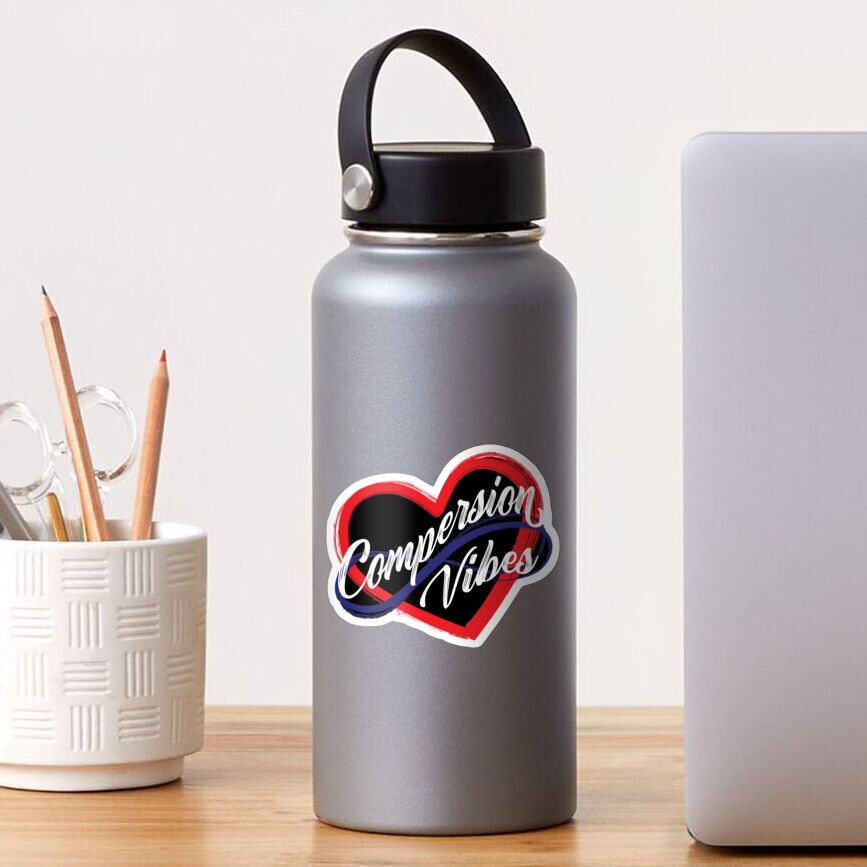 Polyamory Heart Compersion Vibes Sticker