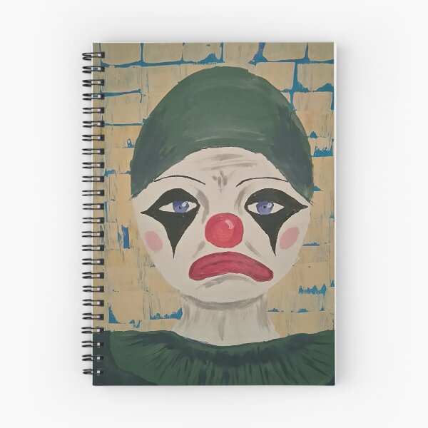 Aperçu de l'œuvre Clown triste créée et vendue par SusiMalt.