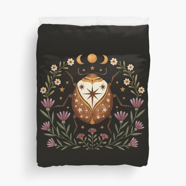 Magic beetle Duvet Cover