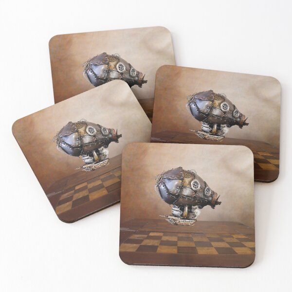 Item preview, Steampunk airship chess board designed and sold by Cinzia Murgia.