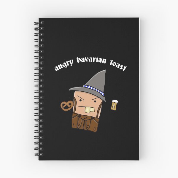 Item preview, angry bavarian toast oktoberfest design designed and sold by heisennerd.