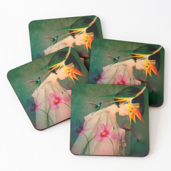 Item preview, Woman between flowers designed and sold by VictoriaHerrera.
