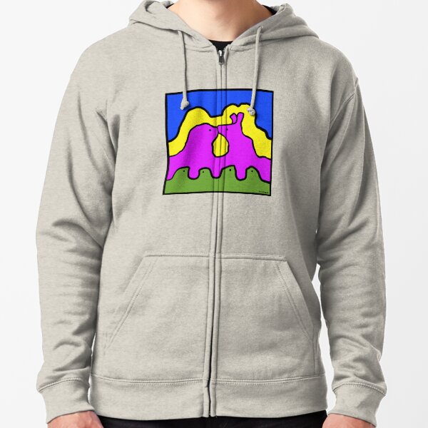 Nik and Toc Zipped Hoodie