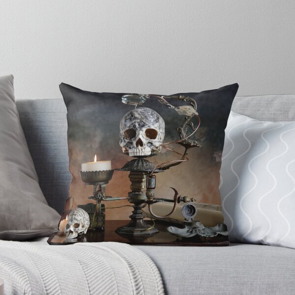 Item preview, Steampunk, candlestick skull designed and sold by Cinzia Murgia.