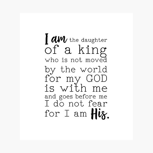 Christian Quote Photographic Print