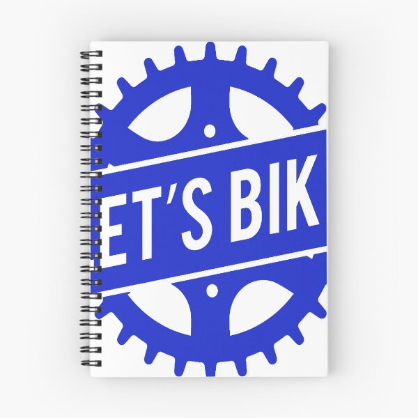Item preview, Blue Let's Bike Bicycle Cog designed and sold by Pisces92.