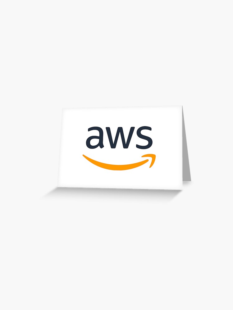 Amazon Web Services Aws Greeting Card By Justinbalki Redbubble