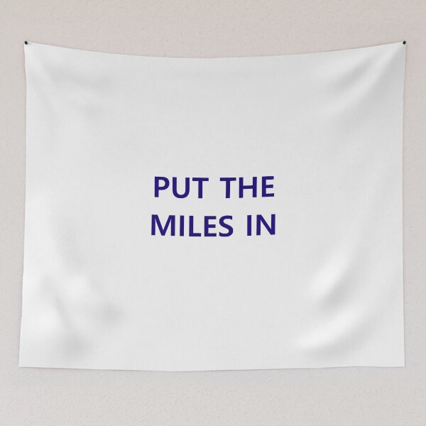 Item preview, Put the miles in designed and sold by Lingo Shop.