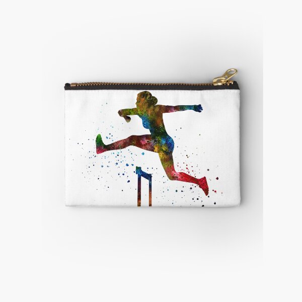 Item preview, Running woman, running, hurdlers, hurdling, woman hurdlers, woman hurdling designed and sold by Rosaliartbook.