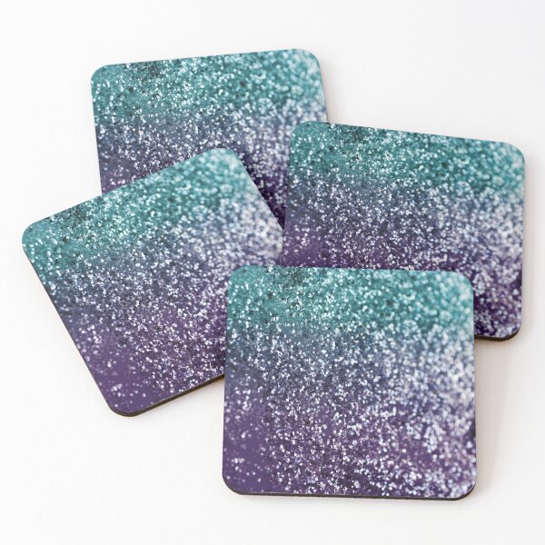 Item preview, Aqua Purple Ombre Glam #1 (Photo of Glitter Only - Not Reflective) designed and sold by Anita's & Bella's Art.