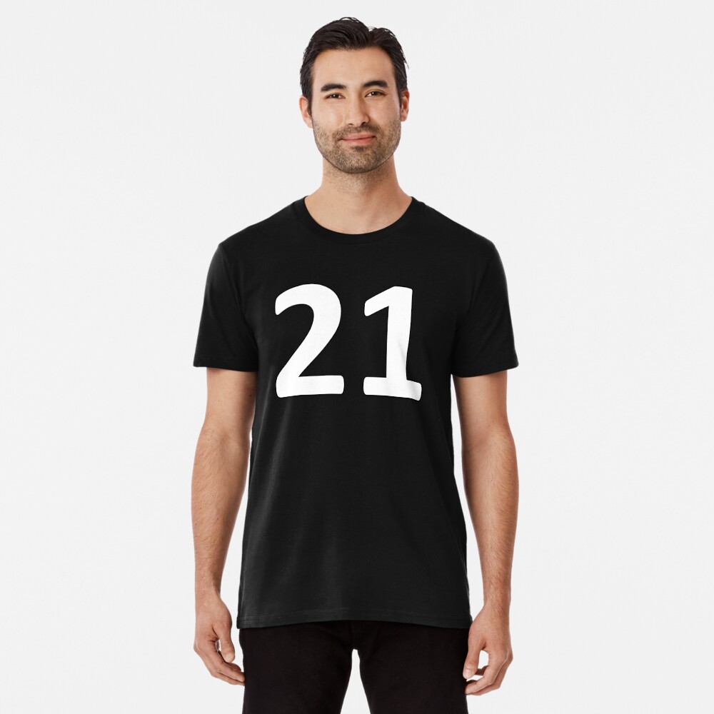 Sports Jersey Number 21 Poster for Sale by Mattyb22