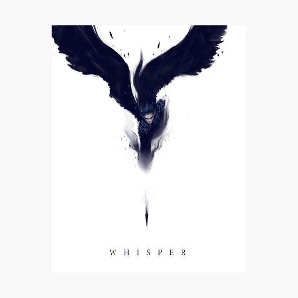 Whisper (text version) Photographic Print