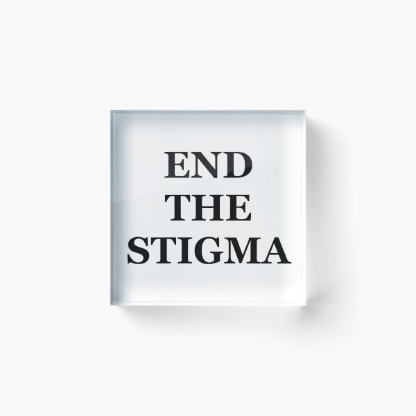 Item preview, End the stigma designed and sold by Lingo Shop.