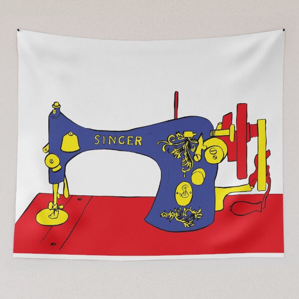 Item preview, The Singer, My Singer in extra colour designed and sold by Lyn Ellison - random and fun designs.