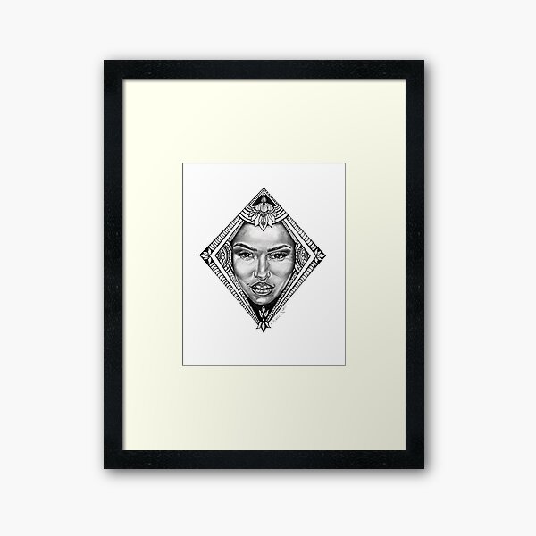Queen Framed Art Print