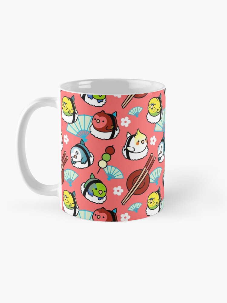 Alternate view of Sushi Time with Cody the Lovebird & Friends Mug