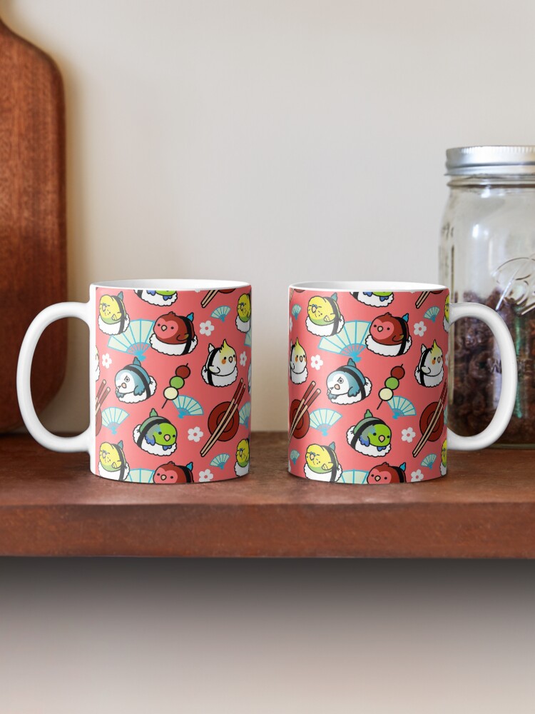 Alternate view of Sushi Time with Cody the Lovebird & Friends Mug